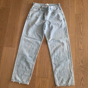 Agolde criss cross jeans